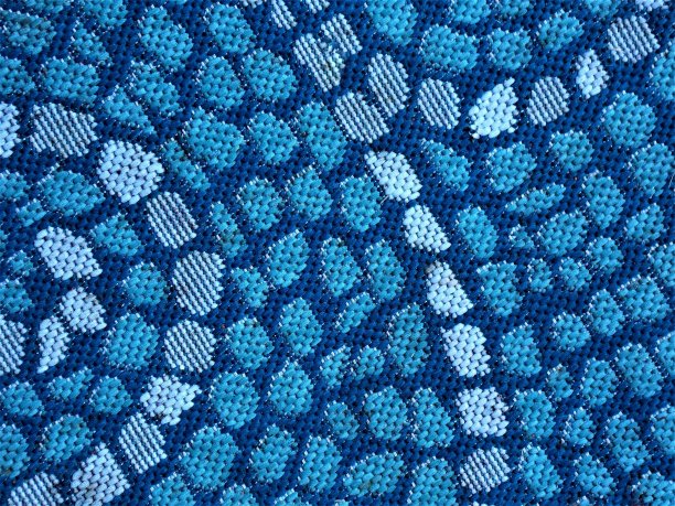 版权免费照片-凉爽的蓝色编织织物图案-艺术背景图像，以吸引注意-许多线艺术组装，以取悦眼睛-看看周围的美丽，看到我们周围的美丽-令人愉快的色调在你的眼睛之前图片下载