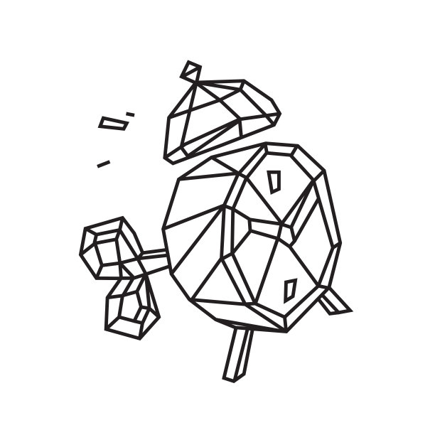 闹钟的低多边形插图。轮廓图。复古的风格。背景，标志，内饰。业务的比喻。图片下载