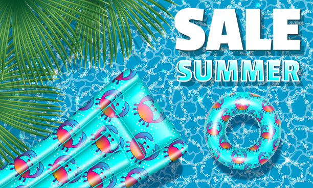 横幅鲜绿色床垫图片下载