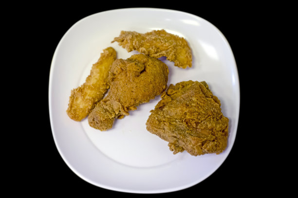 白盘香酥炸鸡，重点选择。图片下载