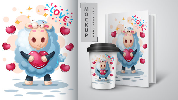 带心羔羊肉，你的想法的模型图片下载