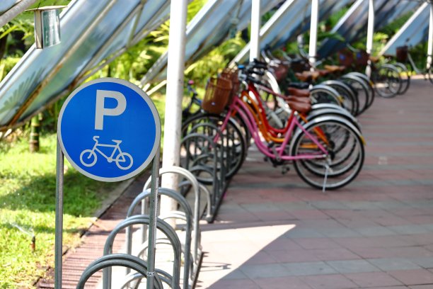 自行车停车图片下载