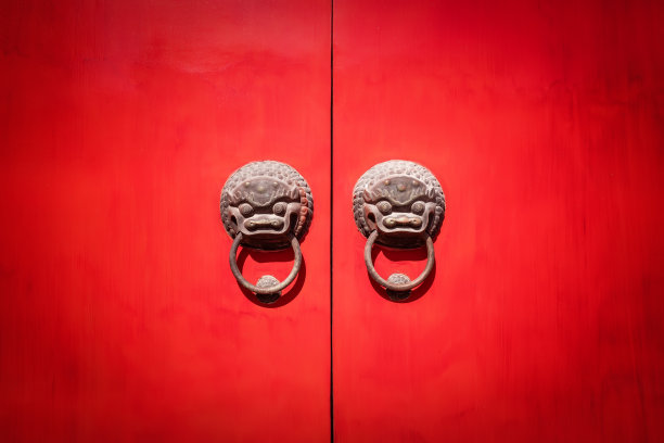 中国古代的门图片下载