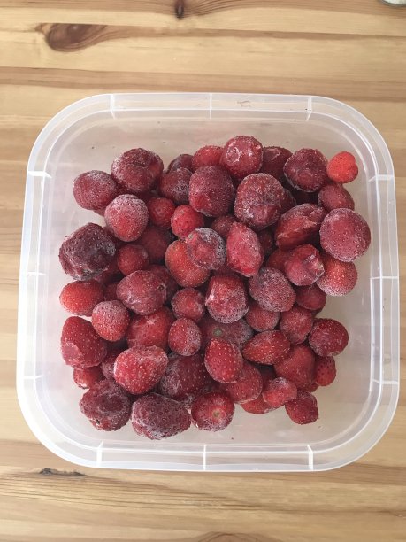 美味的草莓冻图片下载