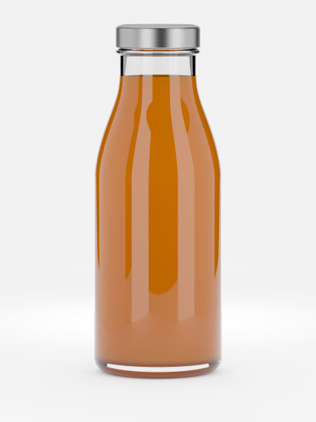 瓶子与果汁-铝盖图片下载