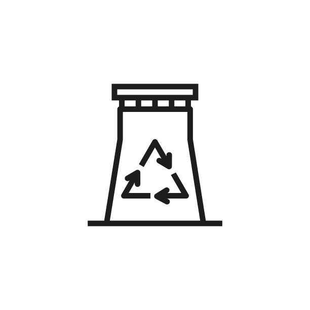 环保植物线条图标图片下载