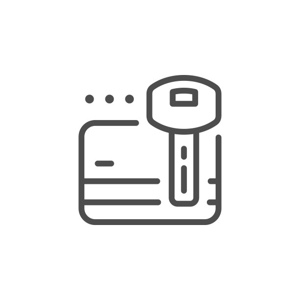 汽车支付线条轮廓图标图片下载