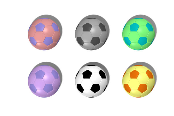 现实足球3D图形图片下载