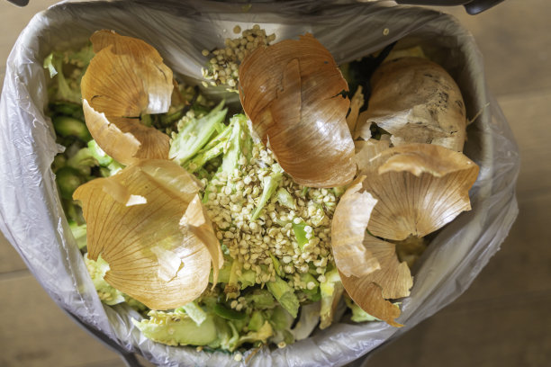 有机剩菜和食物残渣可循环利用和堆肥图片下载