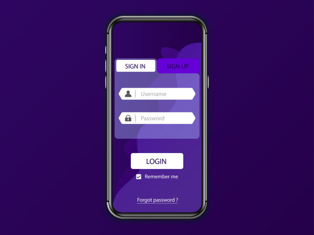 智能手机登录屏幕图片下载