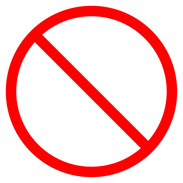 交通道路上逼真的禁酒标志孤立在白色的背景上。红色交叉圆形形状矢量图标标志公路招牌。图片下载