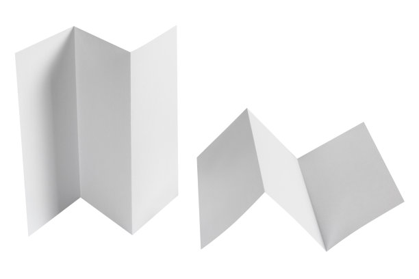 折叠的白纸图片下载