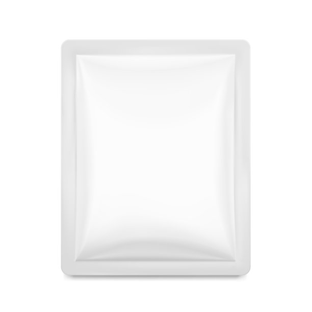 空白小袋包装的食品，化妆品和卫生。图片下载