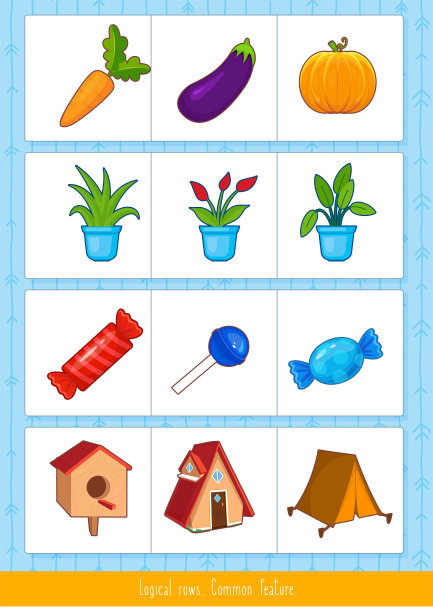 孩子们的逻辑排。图片下载