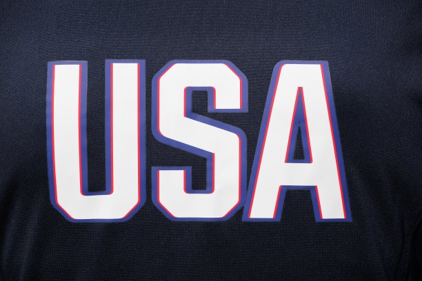 运动服上的美国标志图片下载