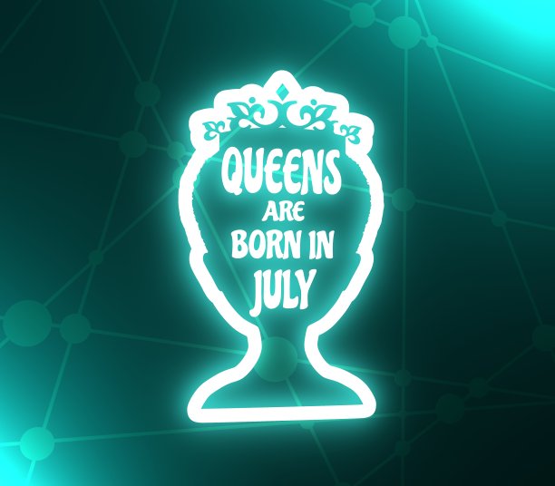 复古女王剪影。动机报价图片下载