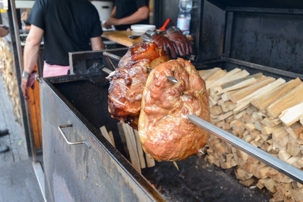 布拉格美味的火腿图片下载