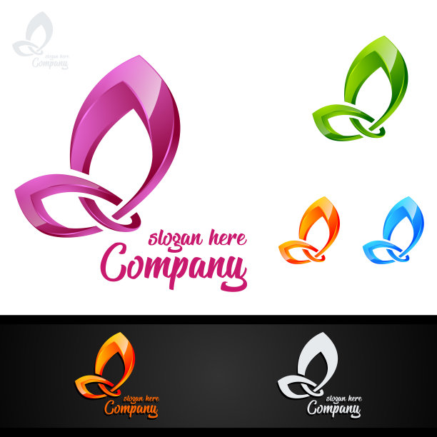 美丽的蝴蝶概念和独特的设计图片下载