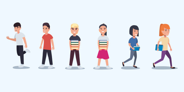 回到学校的平面设计图片下载