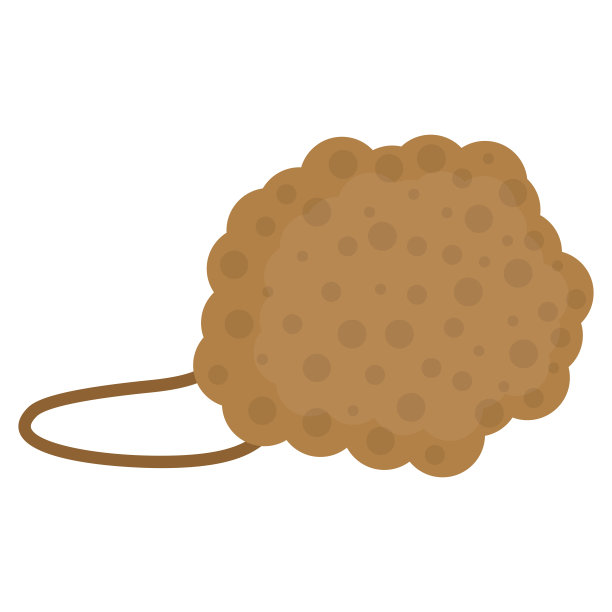 隔离沐浴海绵。Spa对象图片下载