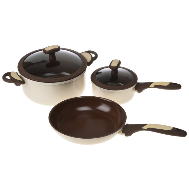 金属锅孤立图片下载