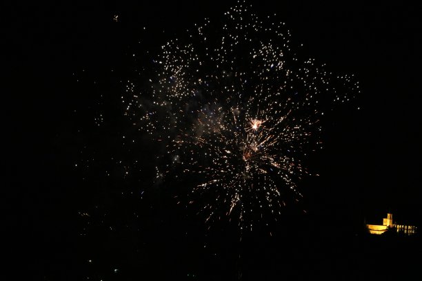 五彩缤纷的烟火图片下载