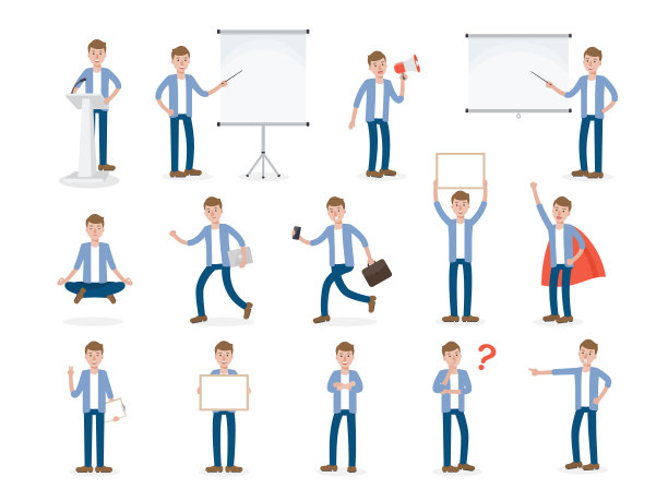 工作中的商人图片下载