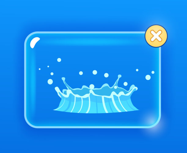 蓝色间歇泉水流从地下的地球绘图图片下载