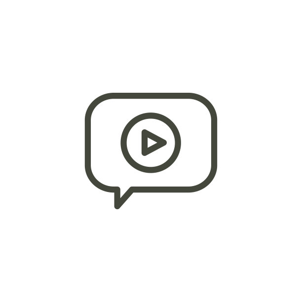 视频教学培训信息图标/视频按钮图片下载