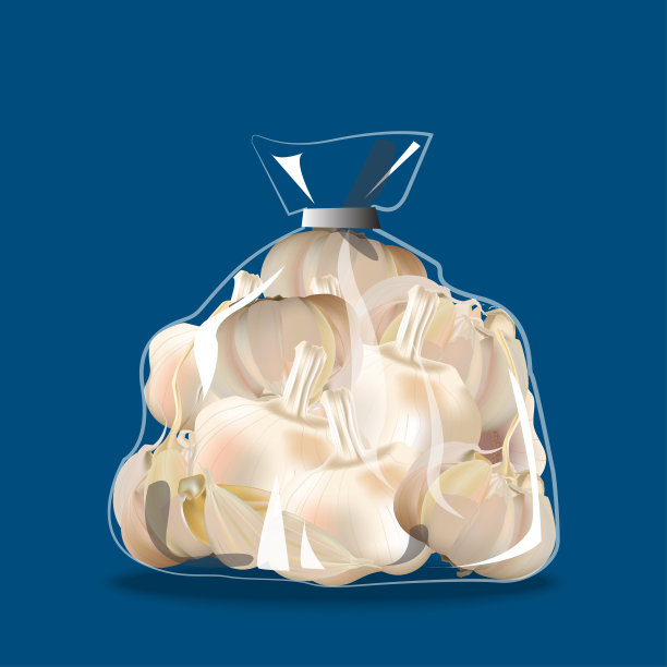 袋大蒜图片下载