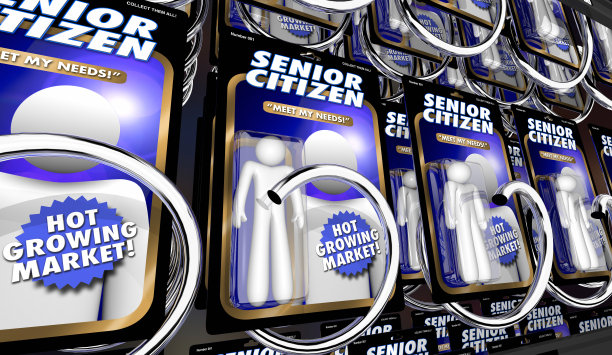 老年人老年人行动人物3d插图图片下载