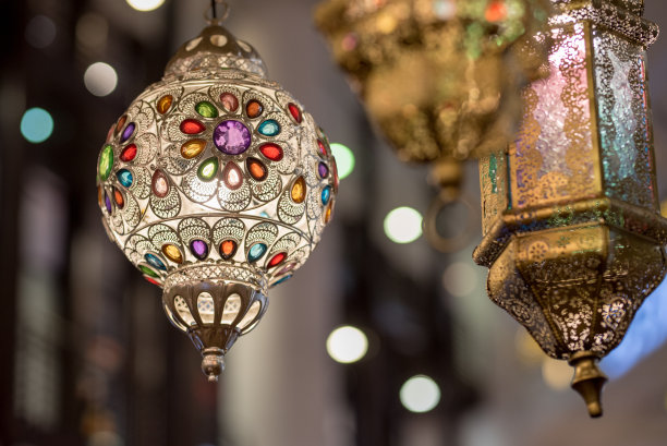 斋月漂亮的灯笼图片下载