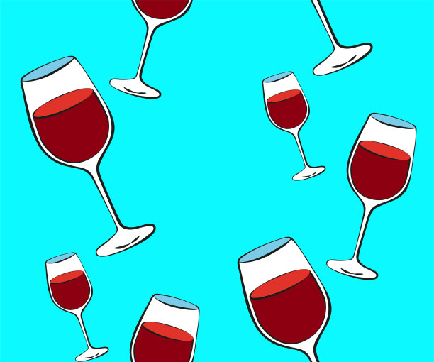 矢量无缝图案用卡通葡萄孤立和民族点缀。插图用于杂志，书籍，海报，卡片，菜单封面，网页。图片下载