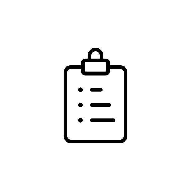 检查单，发票图标。项目管理细线条矢量图标，适用于UI和UX、网站或移动应用图片下载