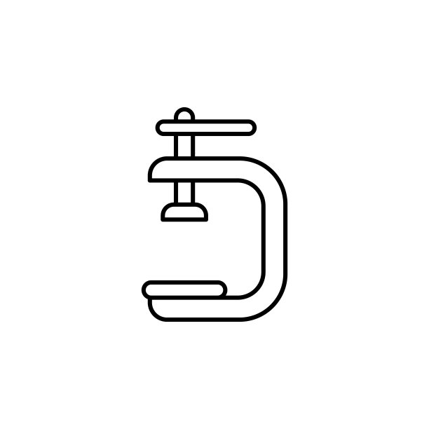 管道维修工具图标：用于UI和UX的细线轮廓矢量素材图片下载
