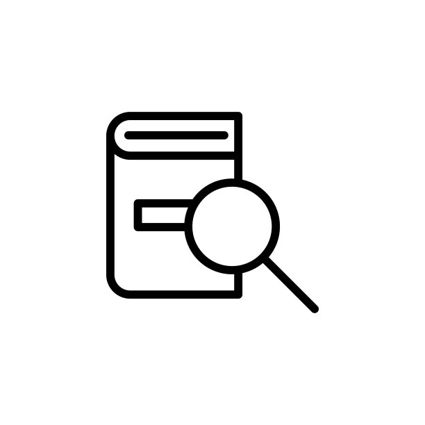 书籍、搜索图标。用于UI和UX、网站或移动应用程序的简单细线轮廓书籍图标矢量图片下载