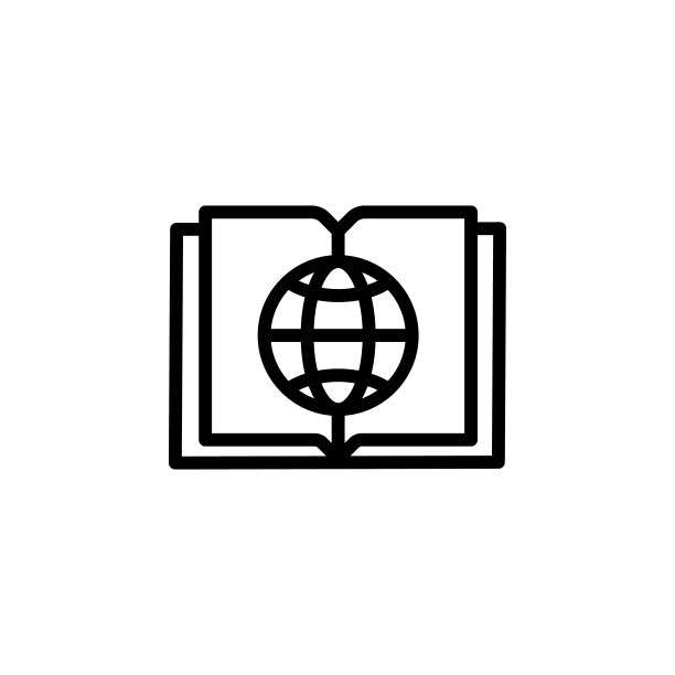 互联网书籍图标，用于UI和UX的极简细线轮廓矢量，网站或移动应用图片下载