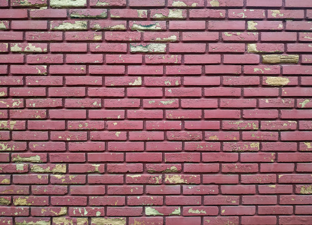 美丽的老红砖背景图片下载
