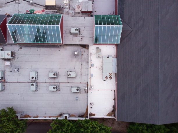 屋顶照片，俯视图，风景拍摄图片下载