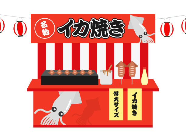 食品摊位图片下载