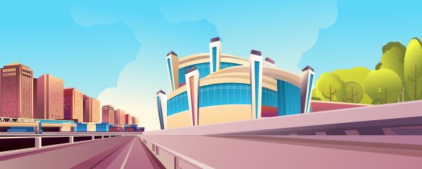 城市道路桥梁图片下载