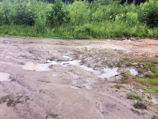 糟糕的乡村土路图片下载