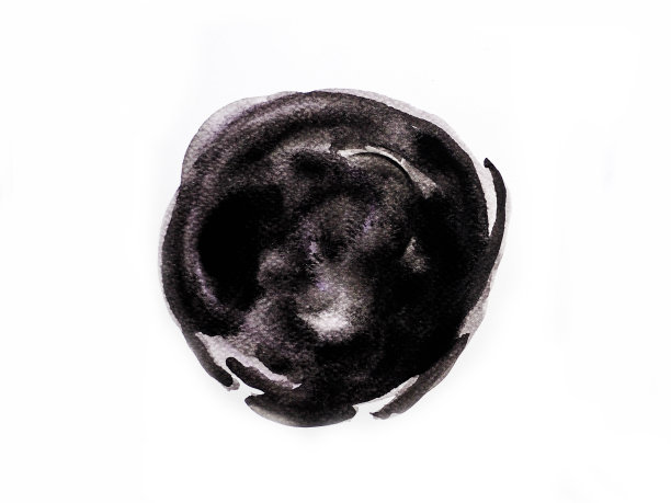 抽象水彩在白色背景，抽象水彩背景，矢量插图图片下载