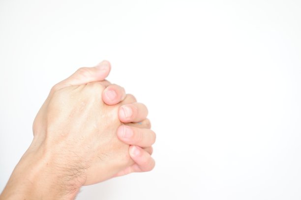 近手孤立的背景图片下载