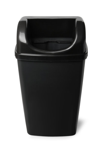 塑料垃圾桶空隔离图片下载
