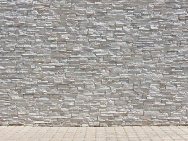 装饰石材墙面和瓷砖地板的室内纹理。图片下载