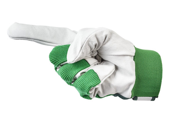 戴上工作手套。图片下载