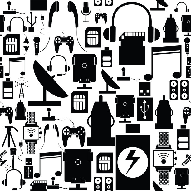 手机无缝模式背景图标。图片下载