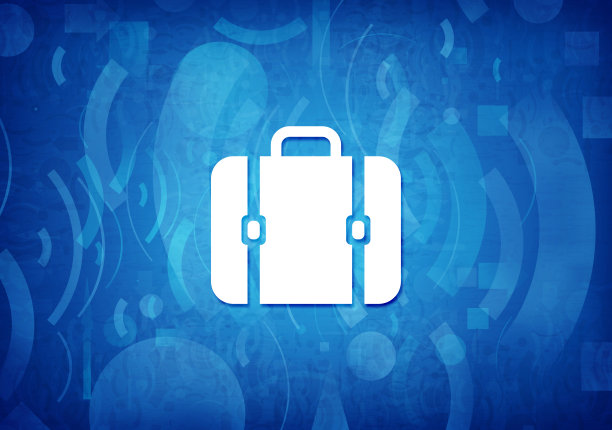 包图标青蓝的背景图片下载