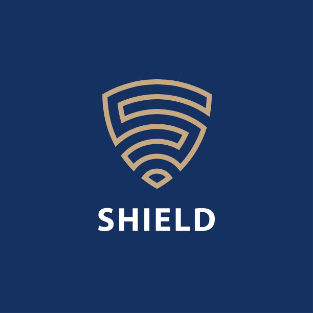 矢量图标设计模板。盾牌标志图片下载